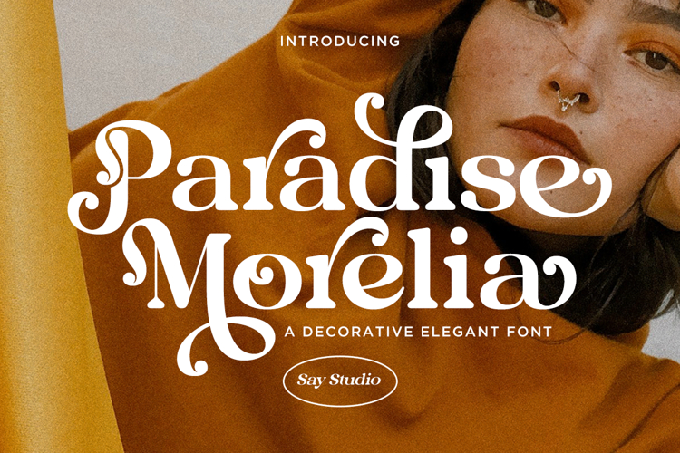 Paradise Morelia - Decorative Retro Font