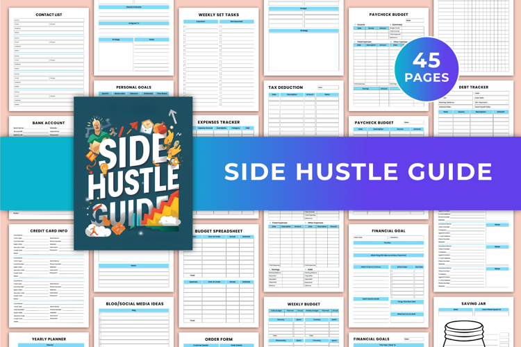 Side Hustle Guide Canva interiors
