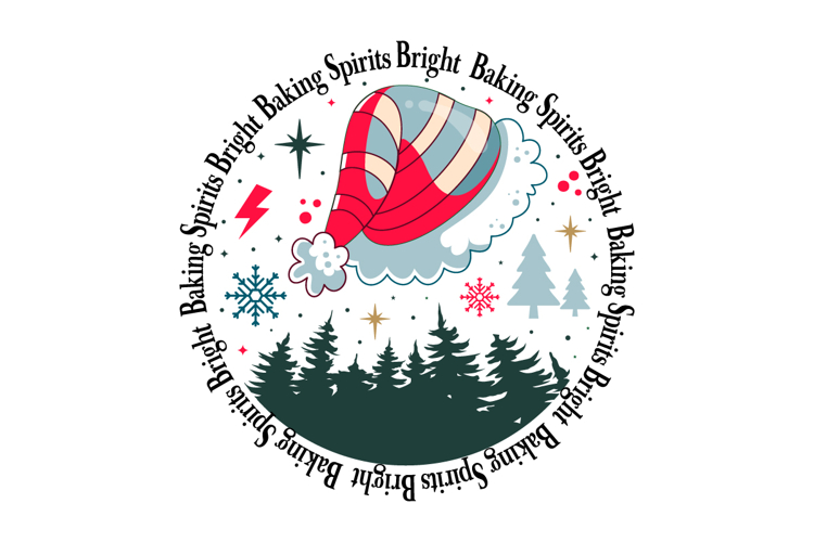 Baking Spirits Bright svg design