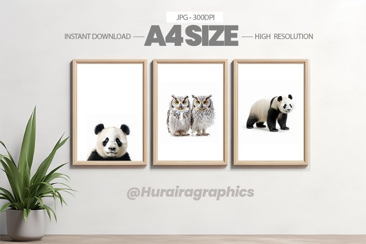 Animal Wall Art - 03 Variations example image 1
