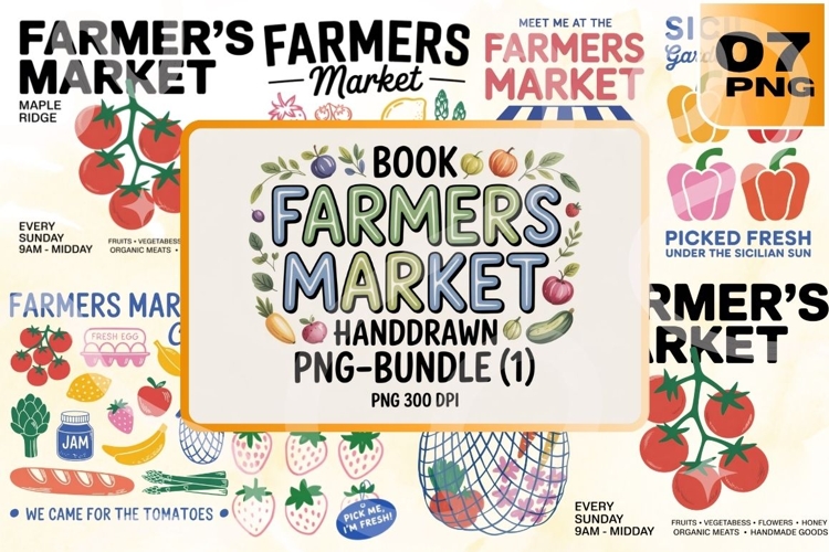 Farmers Market Clipart Image 13