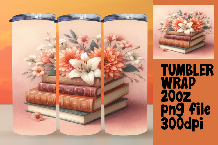 Custom 20oz Sublimation File , Books