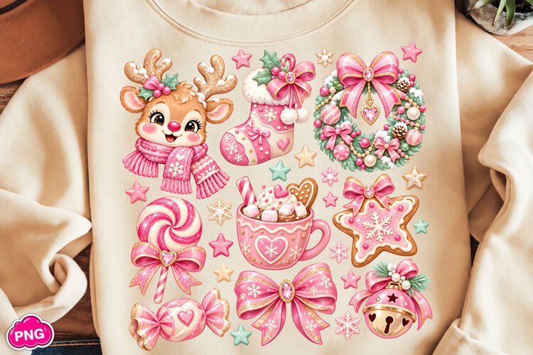 Funny Christmas PNG, Christmas Sublimation, Merry Christmas example image 1