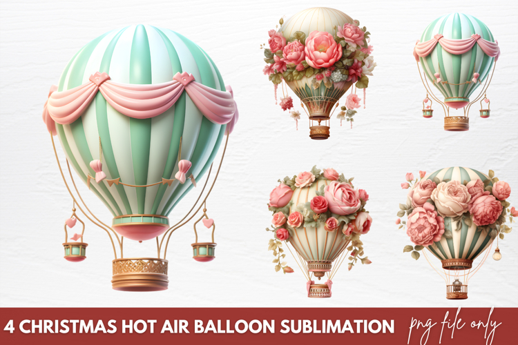 Hot Air Balloon Clipart Image 2