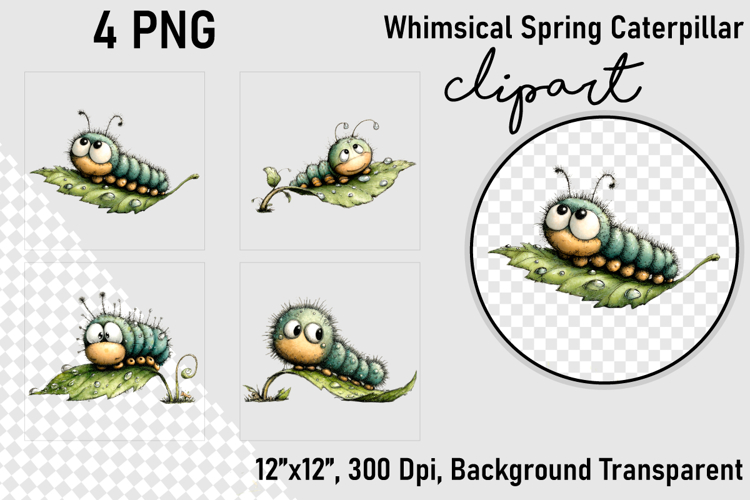 Caterpillar Clipart Image 10