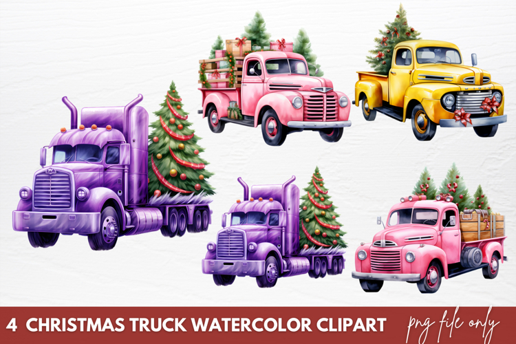 Christmas Watercolor Clipart Image 8