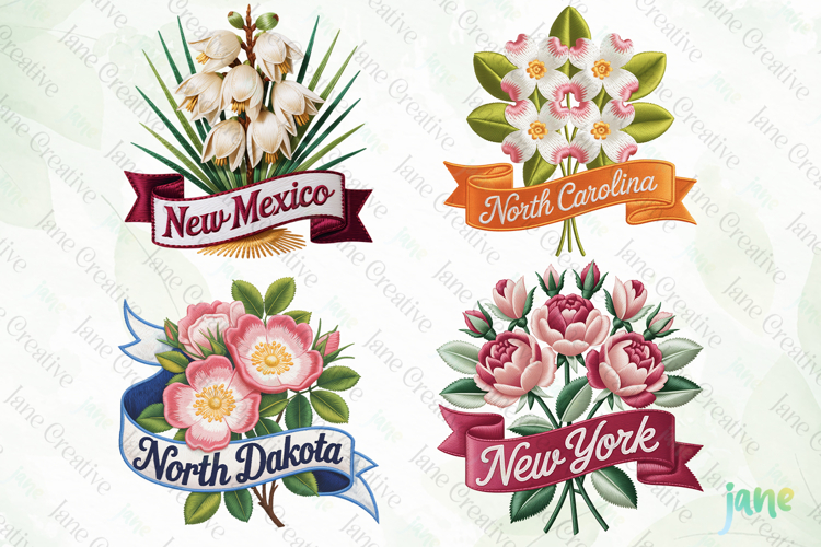 Rose Embroidery Image 7