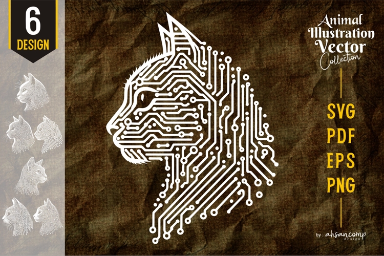 Cat Head Svg Image 10