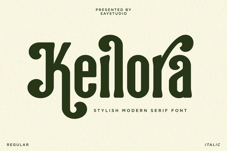 Keilora - Modern Condensed Font