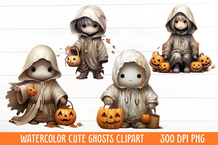 Ghosts Clipart Image 4