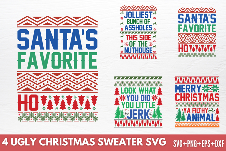Ugly Sweater Clipart Image 18