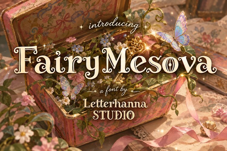 Fairy Mesova Whimsical Font for Magical Branding example image 1