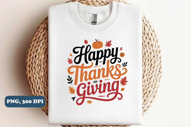 Thanksgiving PNG Sublimation design, Thanksgiving png design