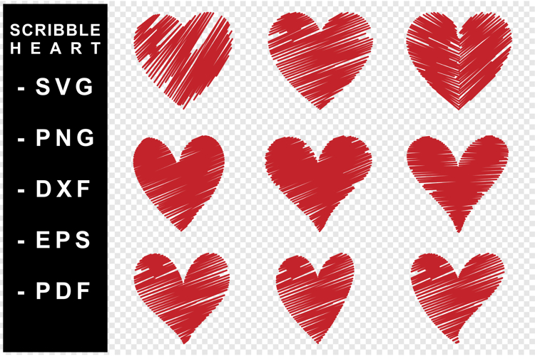 Sketch Heart Svg Image 2