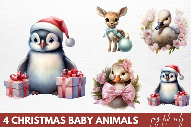 Watercolor Safari Animals Clipart Image 4