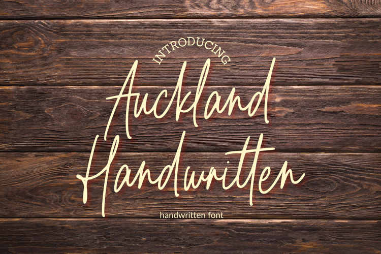 Auckland Handwritten