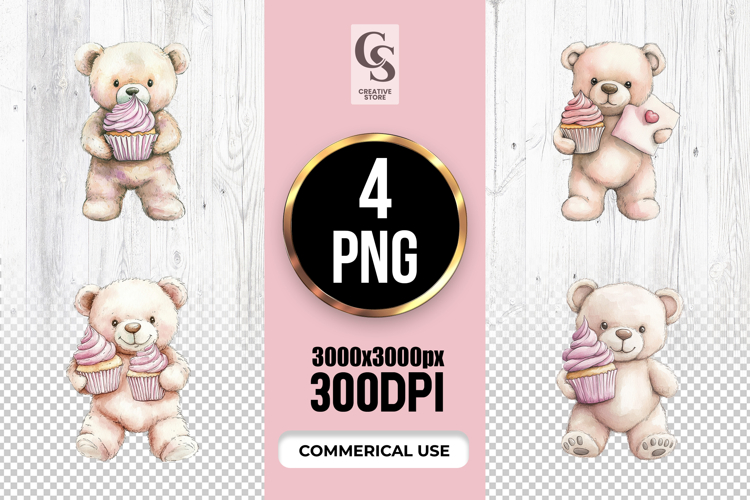 Cute Cupcake Clipart