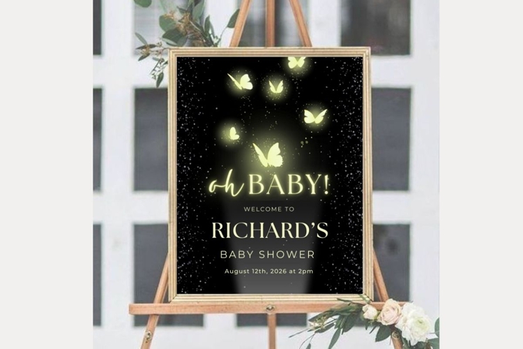 Baby Shower Welcome Template 36