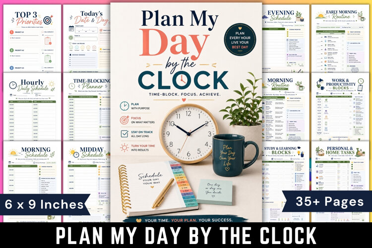 Plan My Day by the Clock example image 1