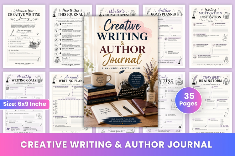 Creative Writing & Author Journal