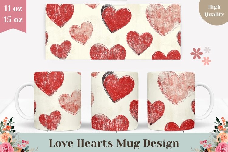 Red Hearts Png Image 7