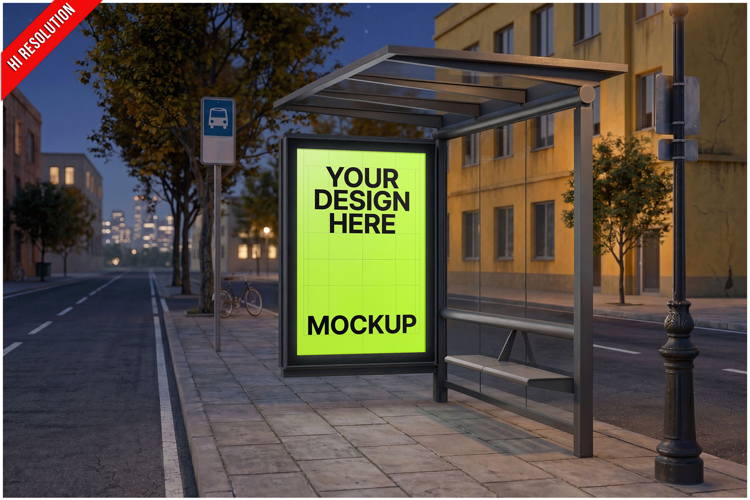 Bus Stop Advertising Display
