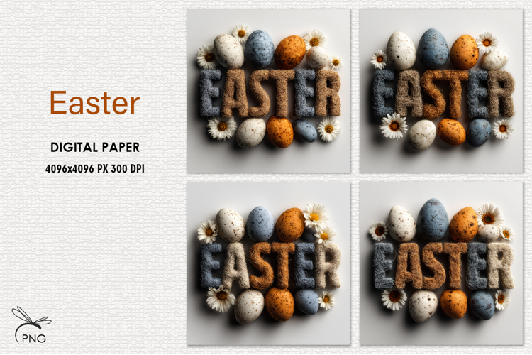 Easter Digital Paper Image 6