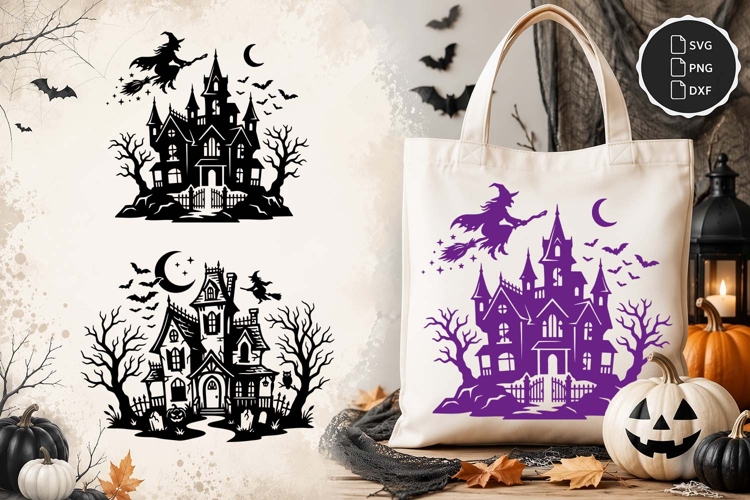 Pretty Witch Silhouette Image 17