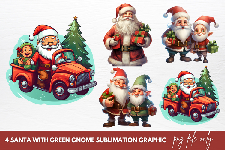 Christmas Gnome Clipart