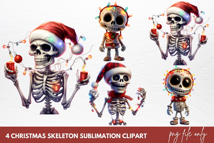 Dancing Skeleton Clipart Image 5
