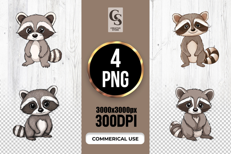 Raccoon Clipart Image 5