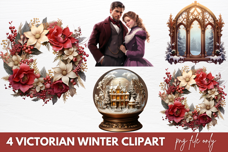 Winter Watercolor Clipart Image 12