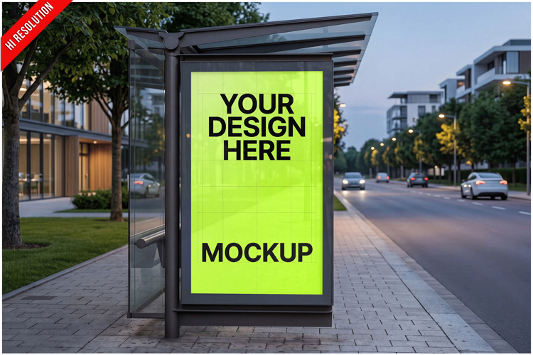Bus Stop Digital Screen