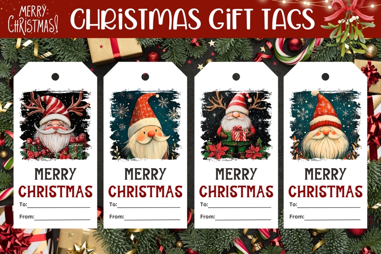 Christmas Tag Printable Image 19