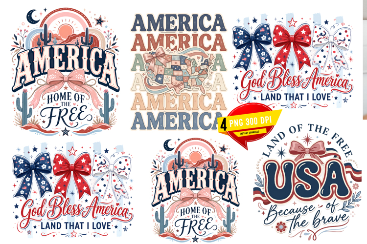 Patriotic Sublimation Design Image 24