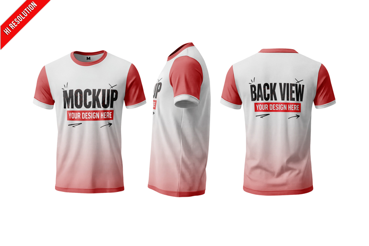 T-shirt Triple View