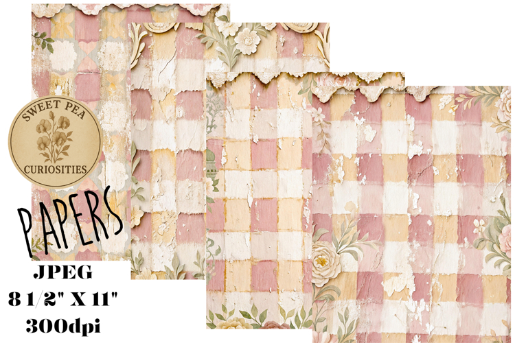 Shabby Chic, Papers, Junk Journal