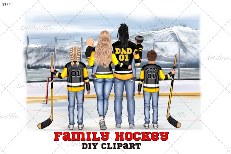 Hockey Family clipart: HOCKEY CLIPART Hockey jerseys PNG