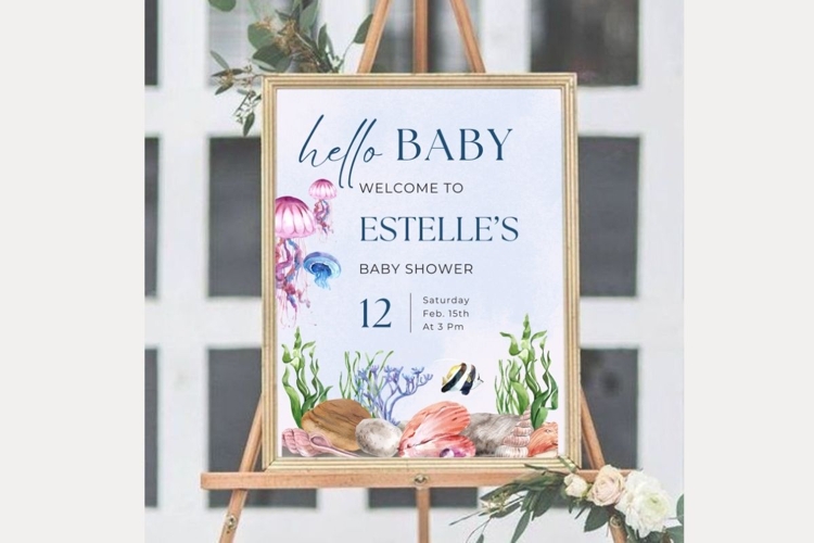 Baby Shower Welcome Template 32