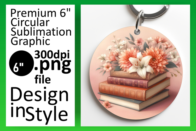 Playful Circle Design for Sublimation , Books