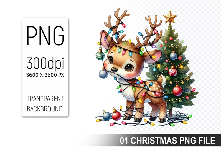 Reindeer Clipart Image 15