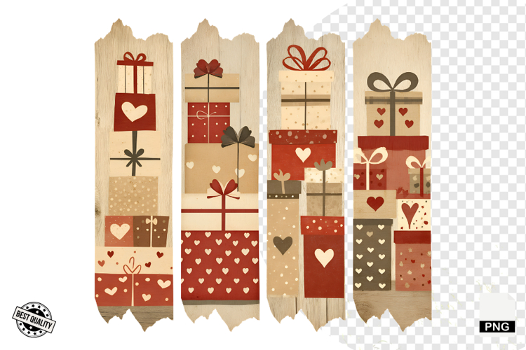 Rustic Christmas Clipart Image 12