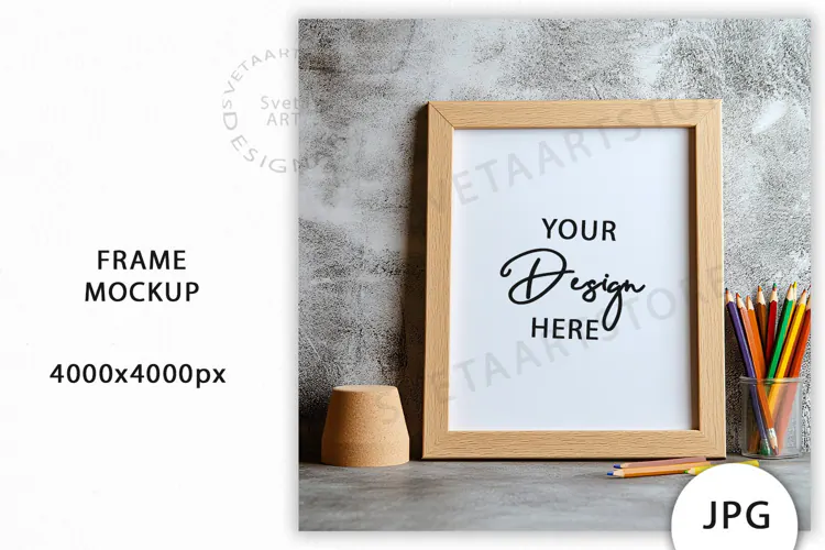 Frame Mockup JPG