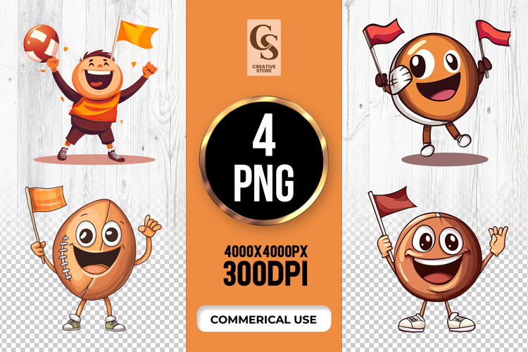 Football Clipart Image 2