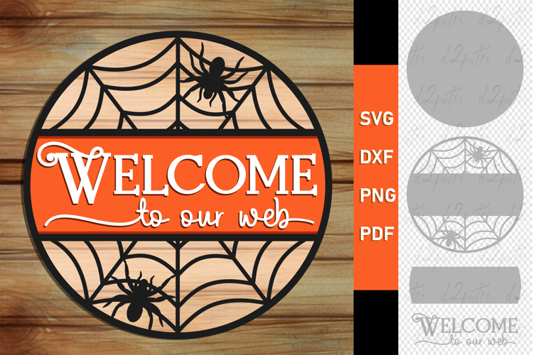 Halloween Welcome Sign Image 2