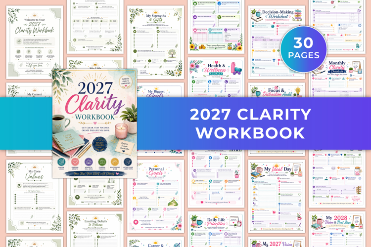 2027 Clarity Workbook Kdp interiors
