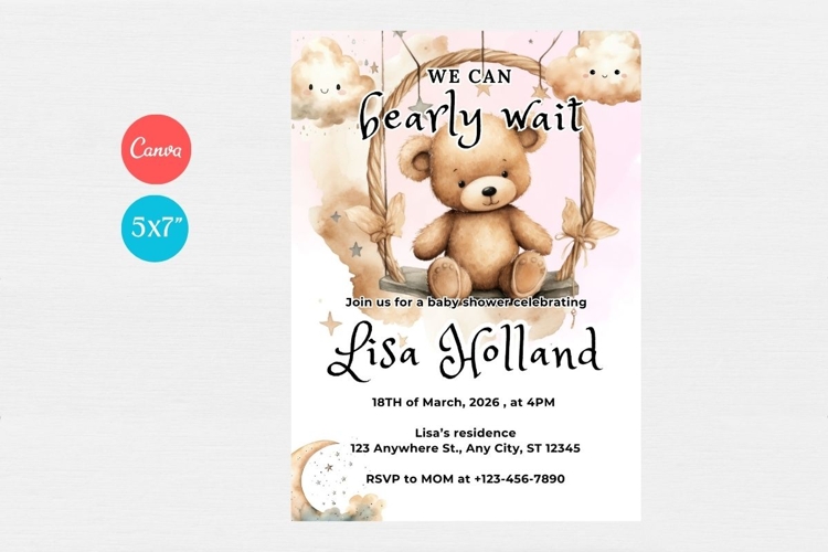 Baby Shower Invitation Template 253
