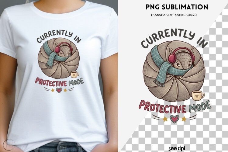 Funny Animal quote png design for T-shirts example image 1