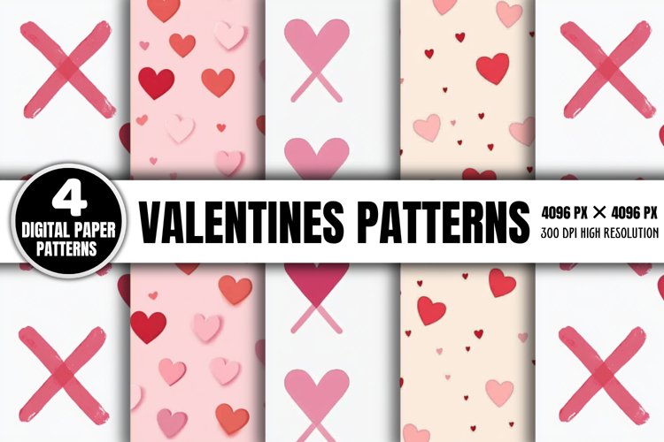 Pink Heart Background Image 21