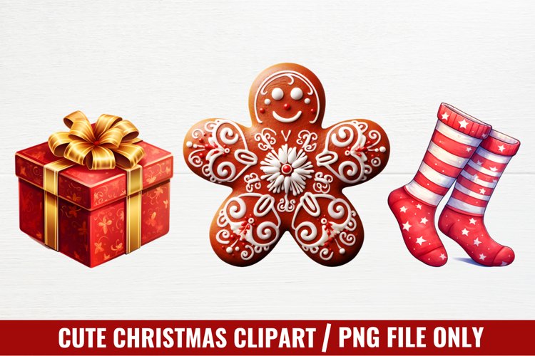 Cute Christmas Clipart Image 4